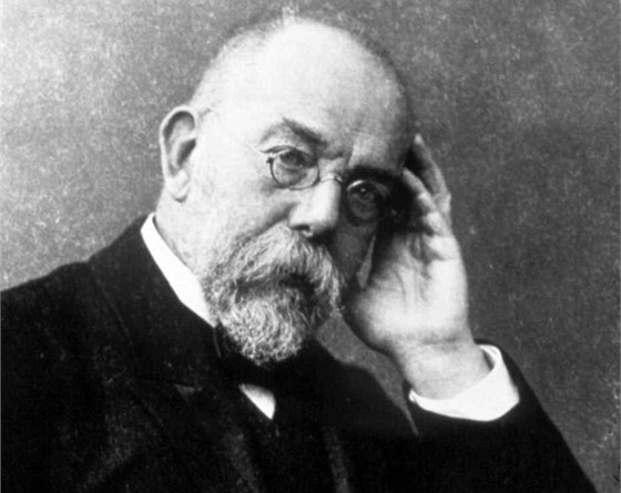 Nmecký léka Robert Koch - objevitel bacilu tuberkulózy