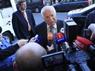 Prezident Václav Klaus ped semináem o schodku rozpotu (26. bezna 2012)