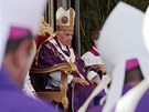 Pape Benedikt XVI. bhem me v Havan (28. bezna 2012)