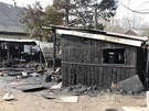 Pi poáru v obci Hubenov na Jihlavsku lehla popelem devná klna. koda se