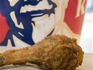 Smaená kuecí stehýnka v restauraci KFC