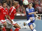 Stelecký pokus Torrese z Chelsea v utkání s Benfikou Lisabon
