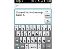 Samsung Galax Y (obrázek systému)