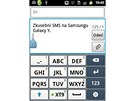 Samsung Galax Y (obrázek systému)