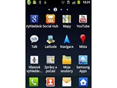 Samsung Galaxy Y (obrazovky systmu)