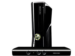 Xbox 360 Slim s pohybovým ovládáním Kinect