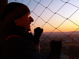 Zhruba ti desítky len eskobudjovického sdruení TUDY vystoupaly ve stedu...