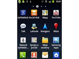 Samsung Galaxy Y (obrazovky systmu)