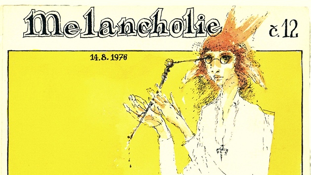 Ilustrace z knihy Heleny Wernischové Rozespalý po�tmistr �as