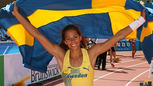 HURÁ. védská tykaka Angelica Bengtssonová slavila v roce 2010 juniorský