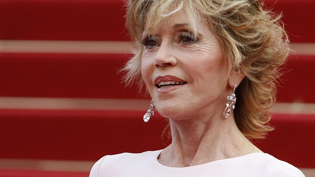 Jane Fondová na festivalu v Cannes