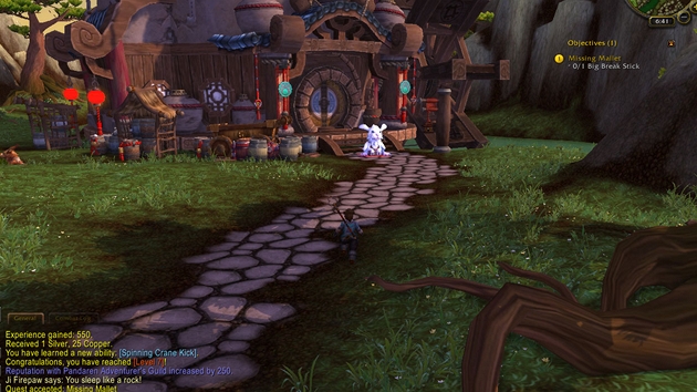 World of WarCraft: Mists of Pandaria - Tsn ped soubojem s perostlým králíkem