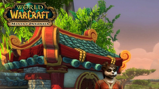 World of WarCraft: Mists of Pandaria - Obrazovka s výběrem založených postav
