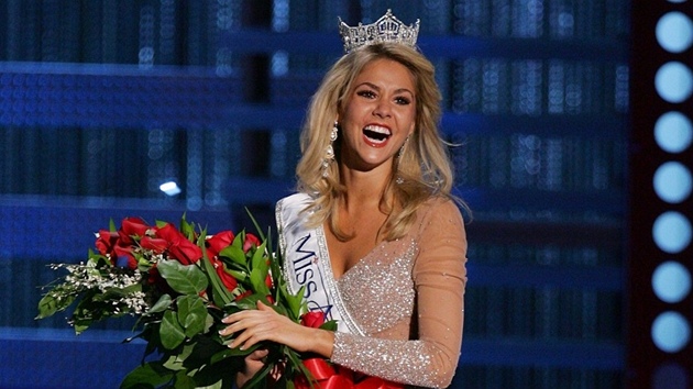Kirsten Haglundová se stala Miss Amerika (26. ledna 2008).