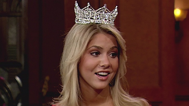 Miss Amerika 2008 Kirsten Haglundová