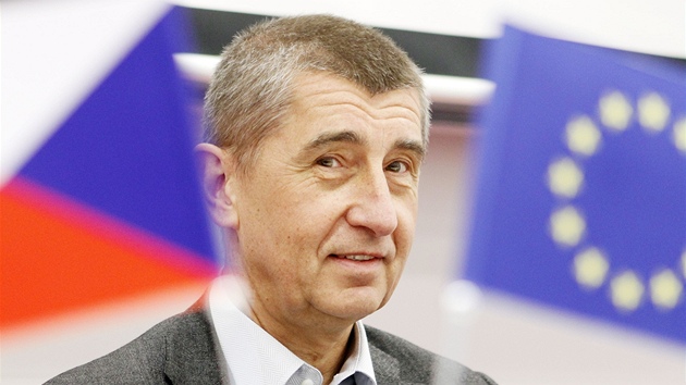 Andrej Babi� na pardubické univerzit� (29. b�ezna 2012)