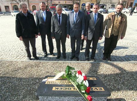 V Jihlav uctili památku Evena Plocka, který se v roce 1969 upálil na protest