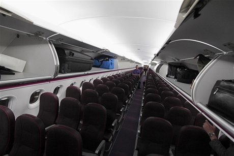 Interir nov A320 spolenosti Wizz Air