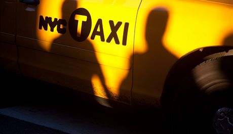 New York - luté taxíky (yellow cabs) 