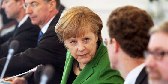 Angela Merkelová se musí pipravit na jednání s novým francouzským prezidentem. Ilustraní foto