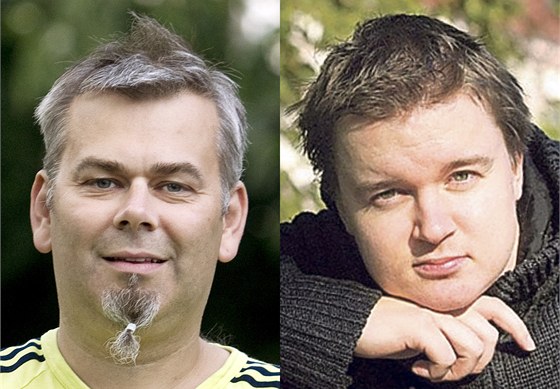Tomá Svoboda (vlevo) a Petr Koleko se rozcházejí profesn i lidsky, uvedla éfka kladenského divadla.