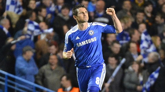 ZKUENÝ STELEC. Frank Lampard, záloník Chelsea, se raduje z promnné penalty