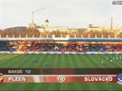 24. kolo fotbalové ligy: Plze - Slovácko 1:0