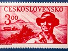 Ukázky zobrazení hory íp na známkách a píleitostných dopisnicích ze sbírky