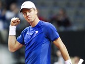 BOD! Tom Berdych zskal lehce prvn bod daviscupovho tvrtfinle proti