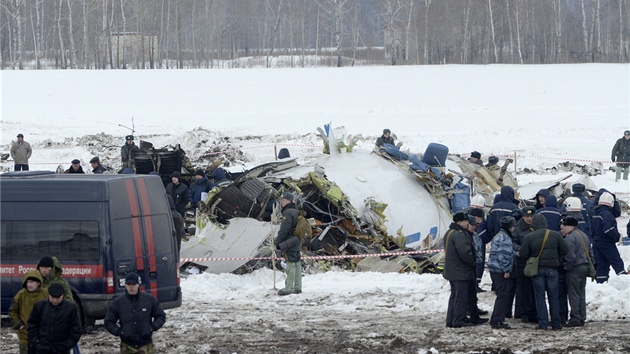Nehoda letadla u sibiskho msta ume (2. dubna 2012)