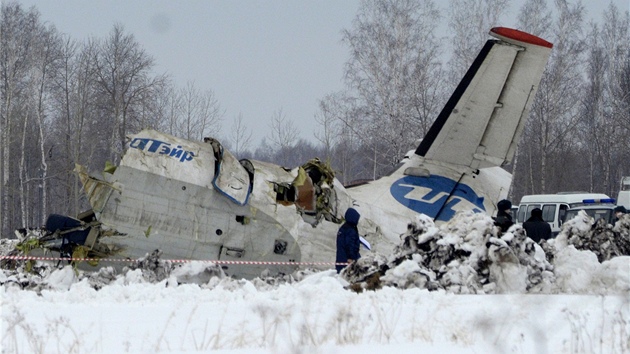 Nehoda letadla u sibiskho msta ume (2. dubna 2012)
