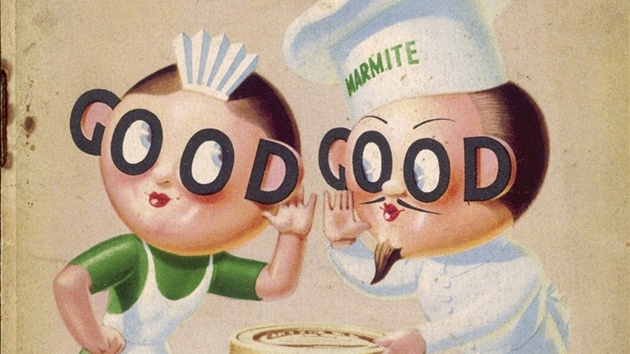 Reklamní plakát ze 30. let minulého století na novozélandskou pomazánku Marmite