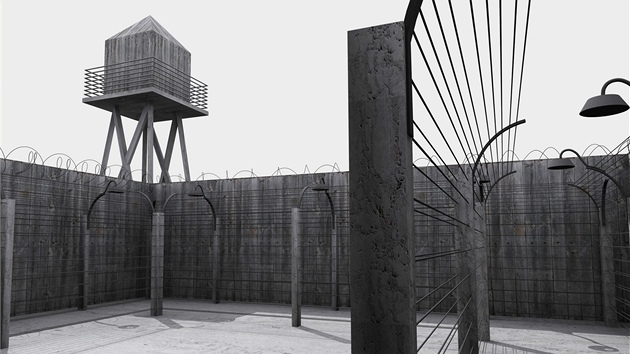 Instalace koncentraního tábora na praském Karlov námstí