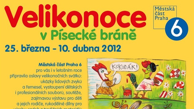 Velikonoce v Písecké brán, Praha 6