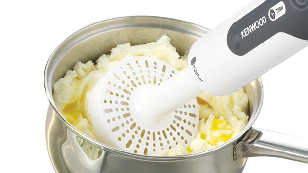 Nstavec na makn brambor a zeleniny jednodue umyjete v myce.