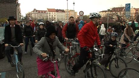 Potyka ze tvrtení cyklojízdy v Praze má pekvapivou dohru. Ilustraní snímek.