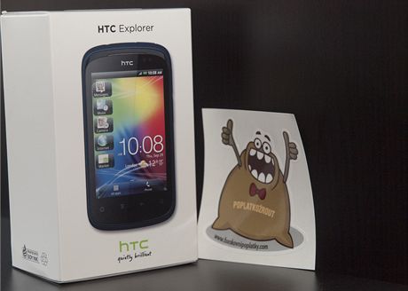 Kdy vyplníte test správn, budete mít anci vyhrát chytrý mobil HTC.