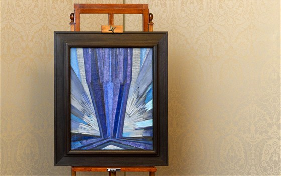 Malba nazvaná Tvar modré nkolik let vedla ebíek nejdraích tuzemských obraz.