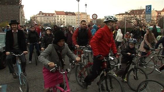 Potyka ze tvrtení cyklojízdy v Praze má pekvapivou dohru. Ilustraní snímek.