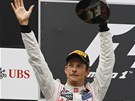DRUHÉ MÍSTO BERU. Jenson Button po Velké cen íny.