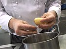 Test loupání brambor