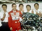 Ayrton Senna byl pro svou preciznost oblíbencem inenýr v továrn Hondy.