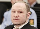 Anders Brevik u norského soudu v Oslu (16. dubna 2012) 