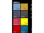 Aplikace iDnes.cz pro Windows Phone