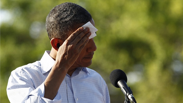 Americký prezident Barack Obama na summitu v kolumbijské Cartagen�.
