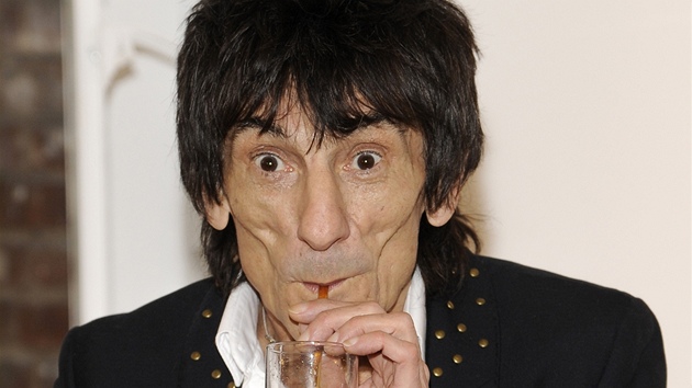 Ronnie Wood a jeho manelka Sally