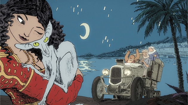 Z filmu Rabín�v kocour