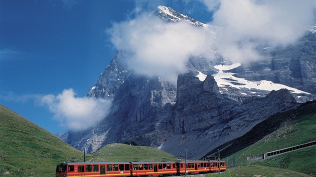 výcarská rekreaní oblast tytisícovky Jungfrau je díky vysokohorským...