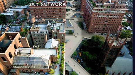 Architektonické studio Tiago Barros navrhuje v New Yorku systém most mezi