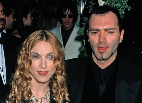 Christopher Ciccone a jeho sestra Madonna na Oscarech 1998